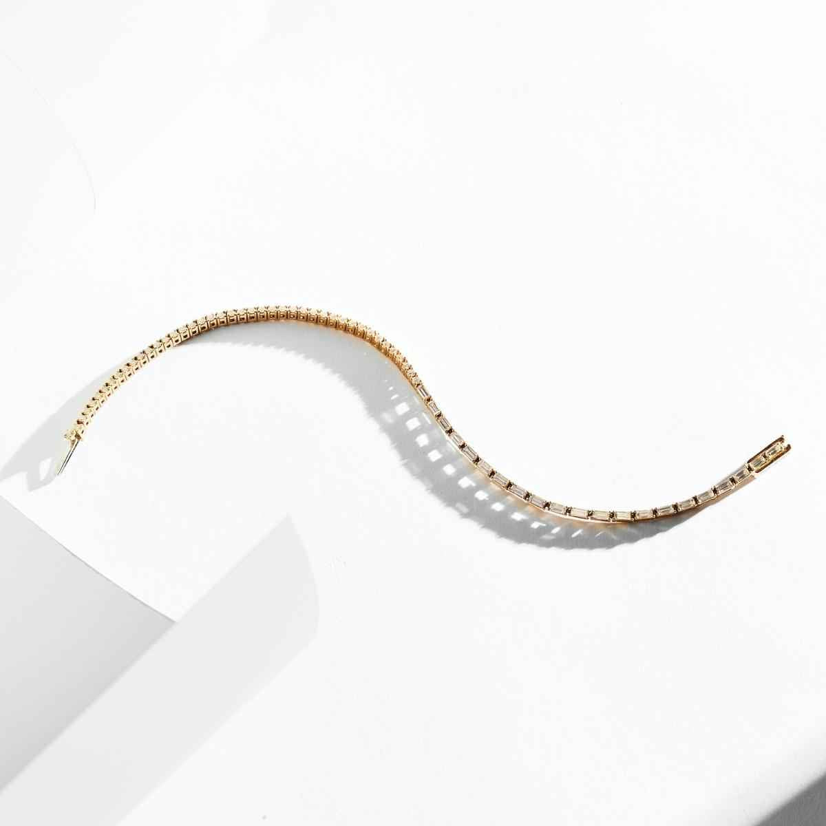 ECLIPSE Line Diamond Tennis Bracelet