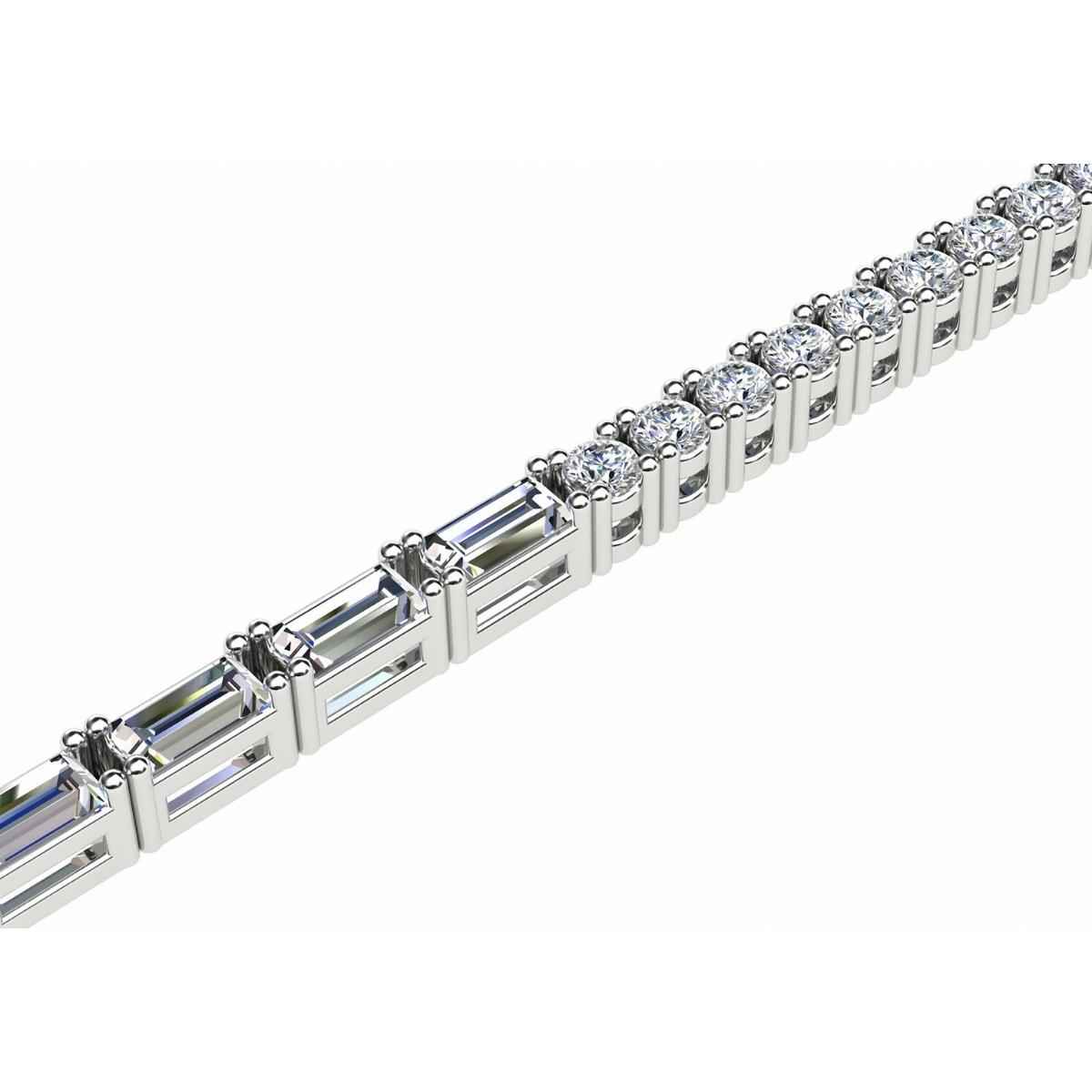 ECLIPSE Line Diamond Tennis Bracelet