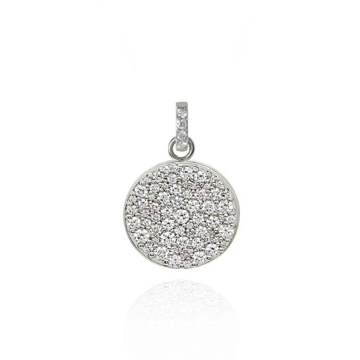 BLACK CAVIAR White Diamond Pendant