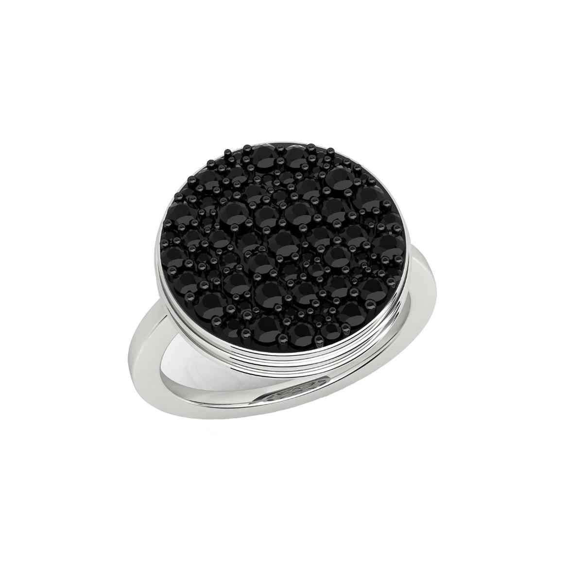 BLACK CAVIAR Black Diamond Ring 2ct