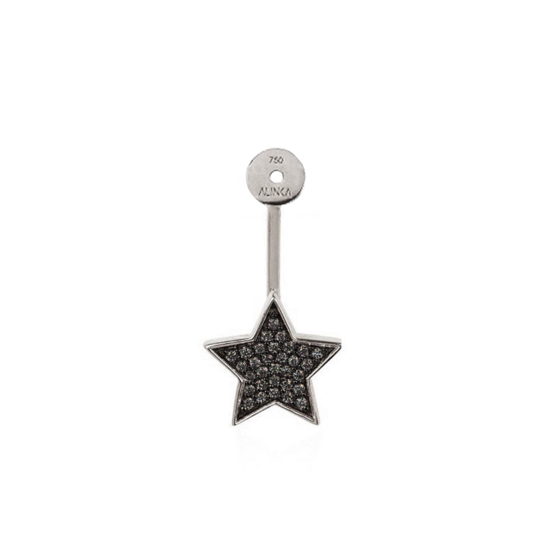 STASIA Star Black Diamond Drop Attachment Single
