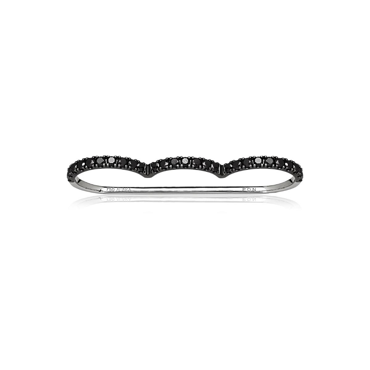CLOUD Black Diamond Ring - ALINKA Fine Jewellery