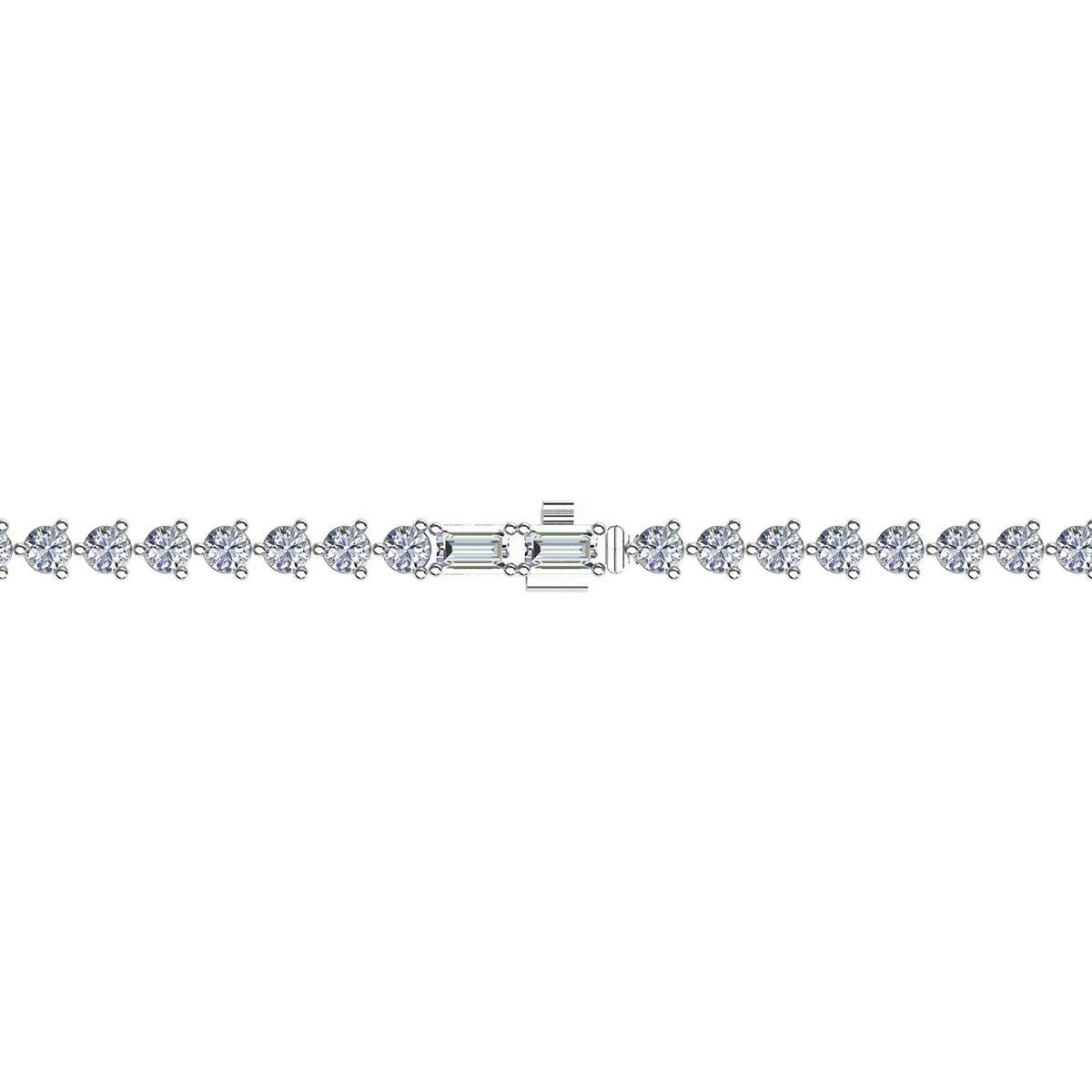 EVA LINE diamond tennis bracelet