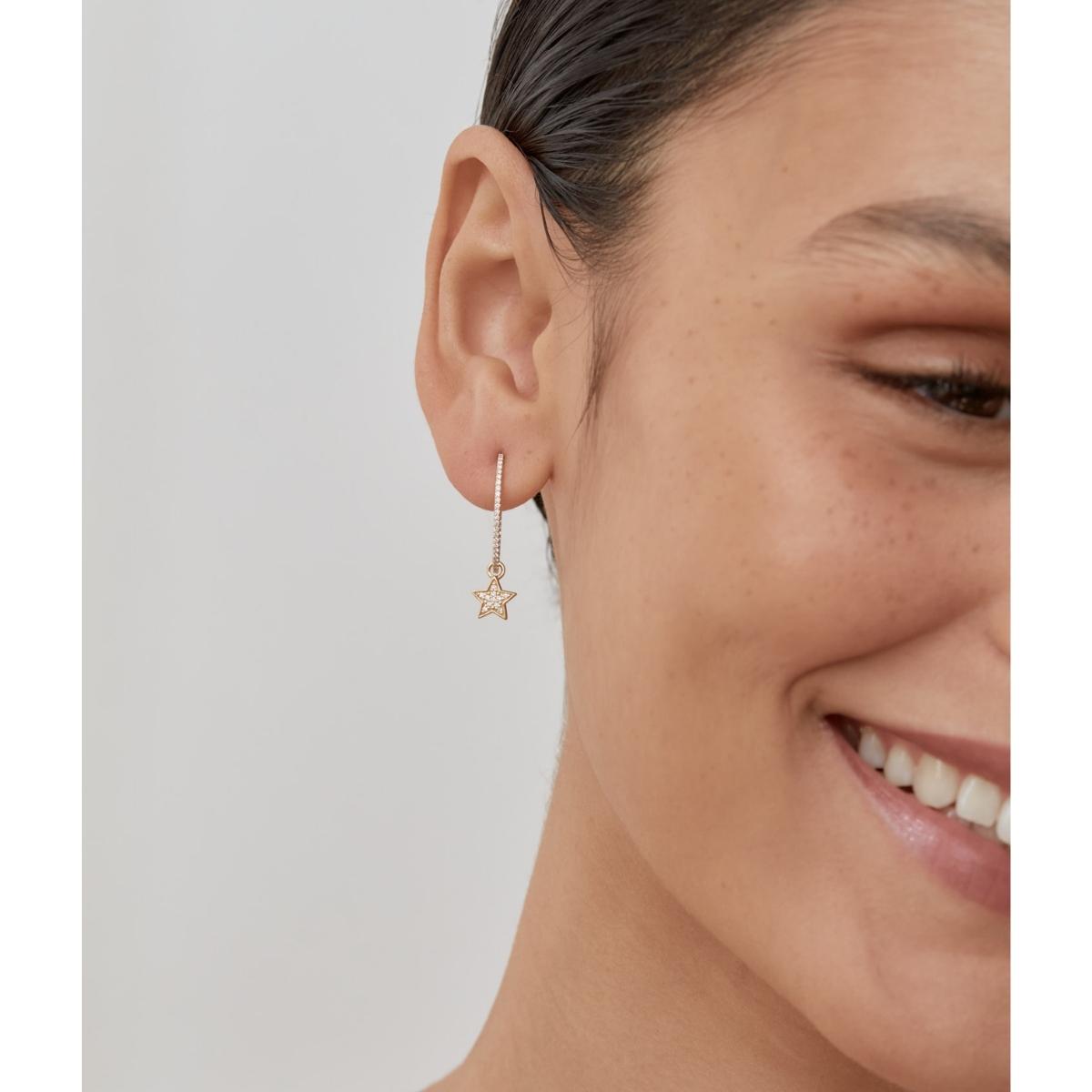 HOOP Diamond Earrings Small Pair