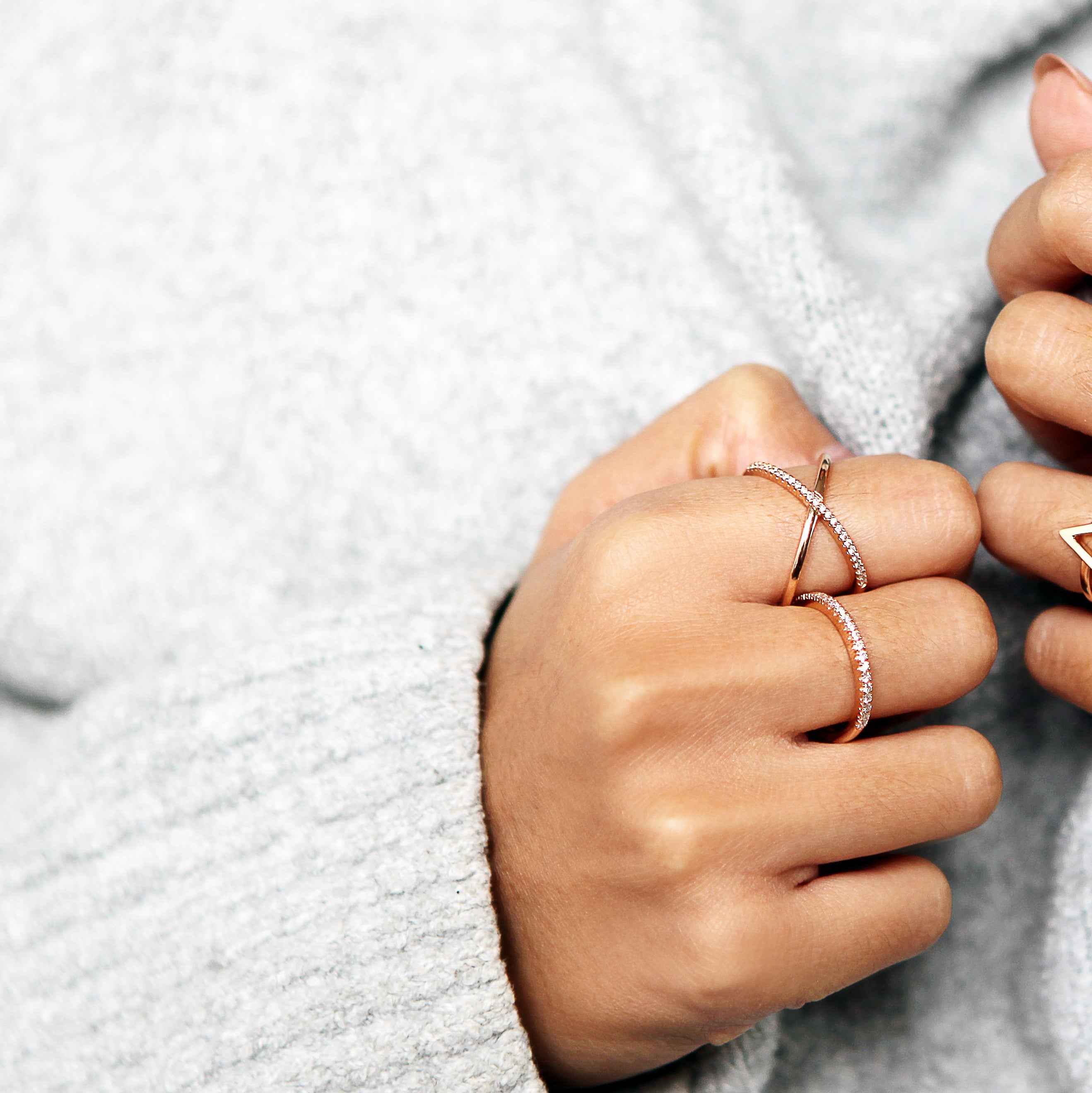 KATIA Superfine Single Diamond Ring