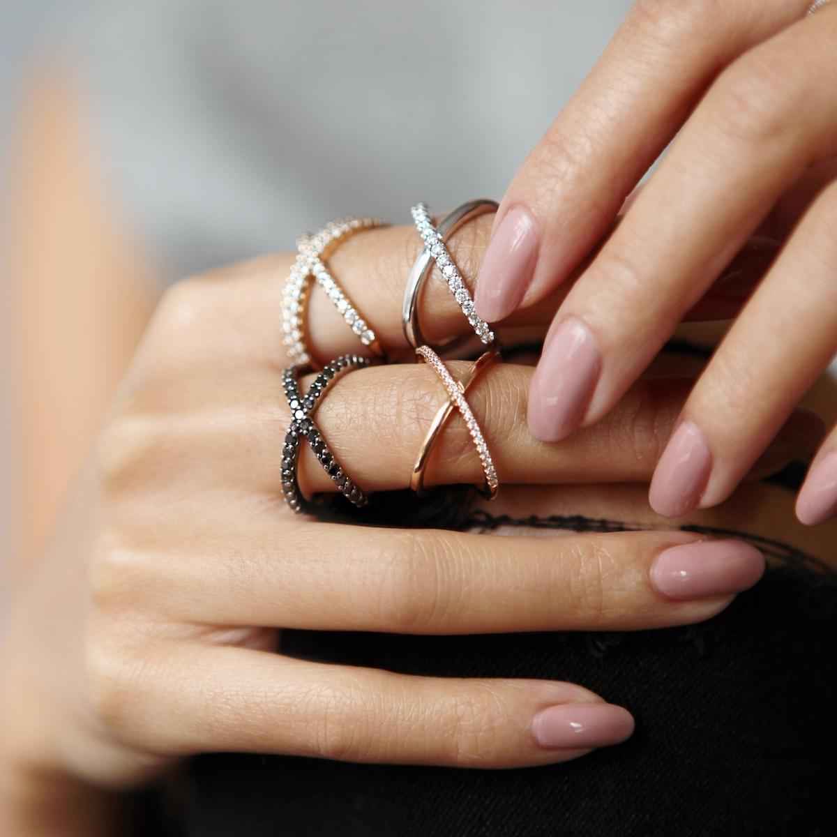 KATIA Classic Black Diamond Ring