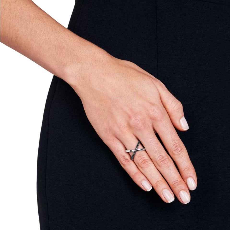 KATIA Single Black Diamond Ring