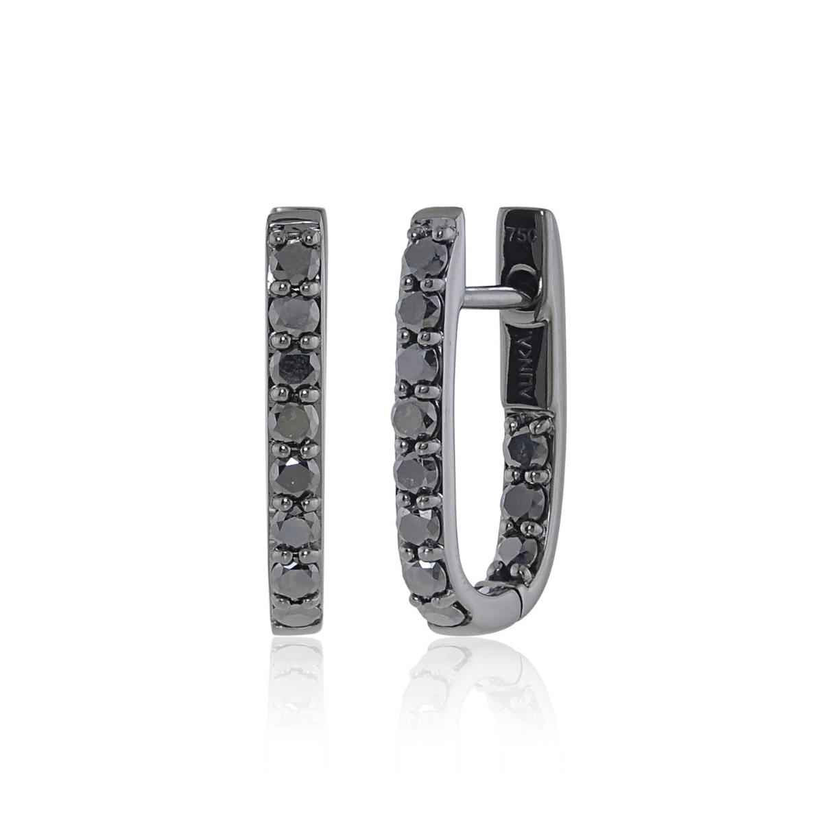LINKA Mini Black Diamond Earring Single