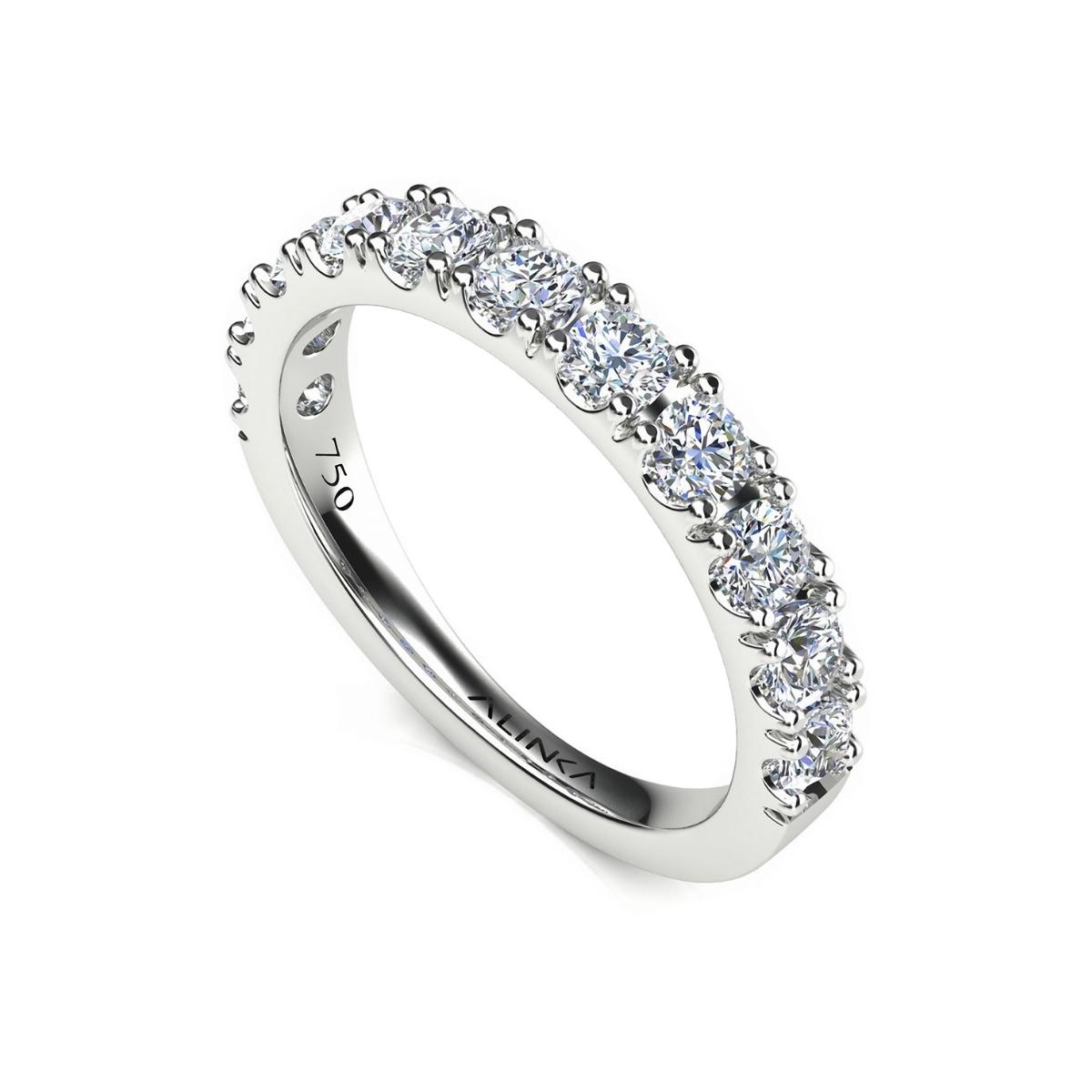MIRA Diamond Half Surround Eternity Ring