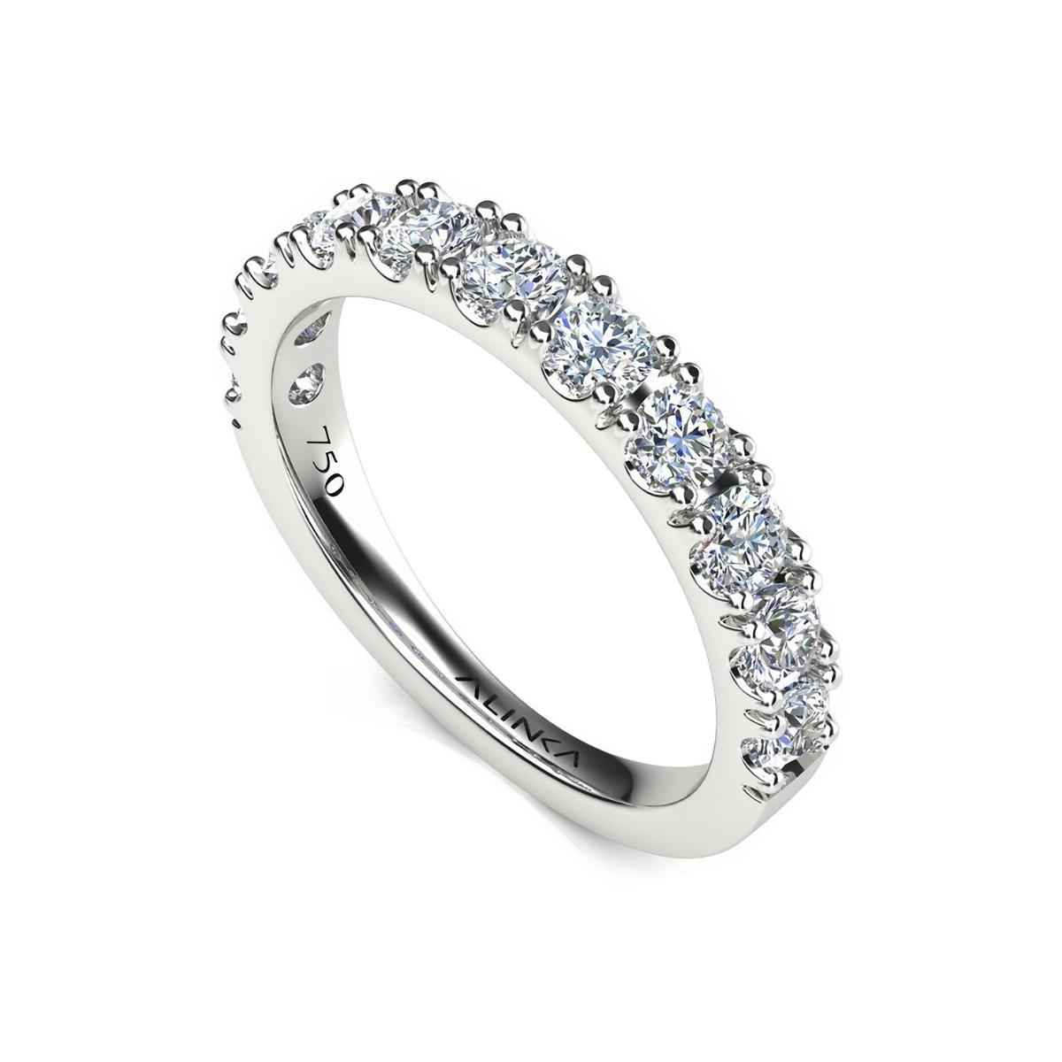 MIRA Diamond Half Surround Eternity Ring