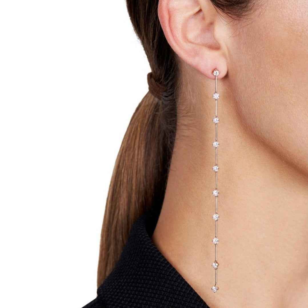 NATALIA Diamond Drop Earring Single