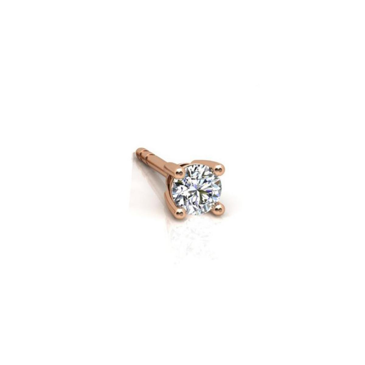NATALIA Diamond Stud Earring Single