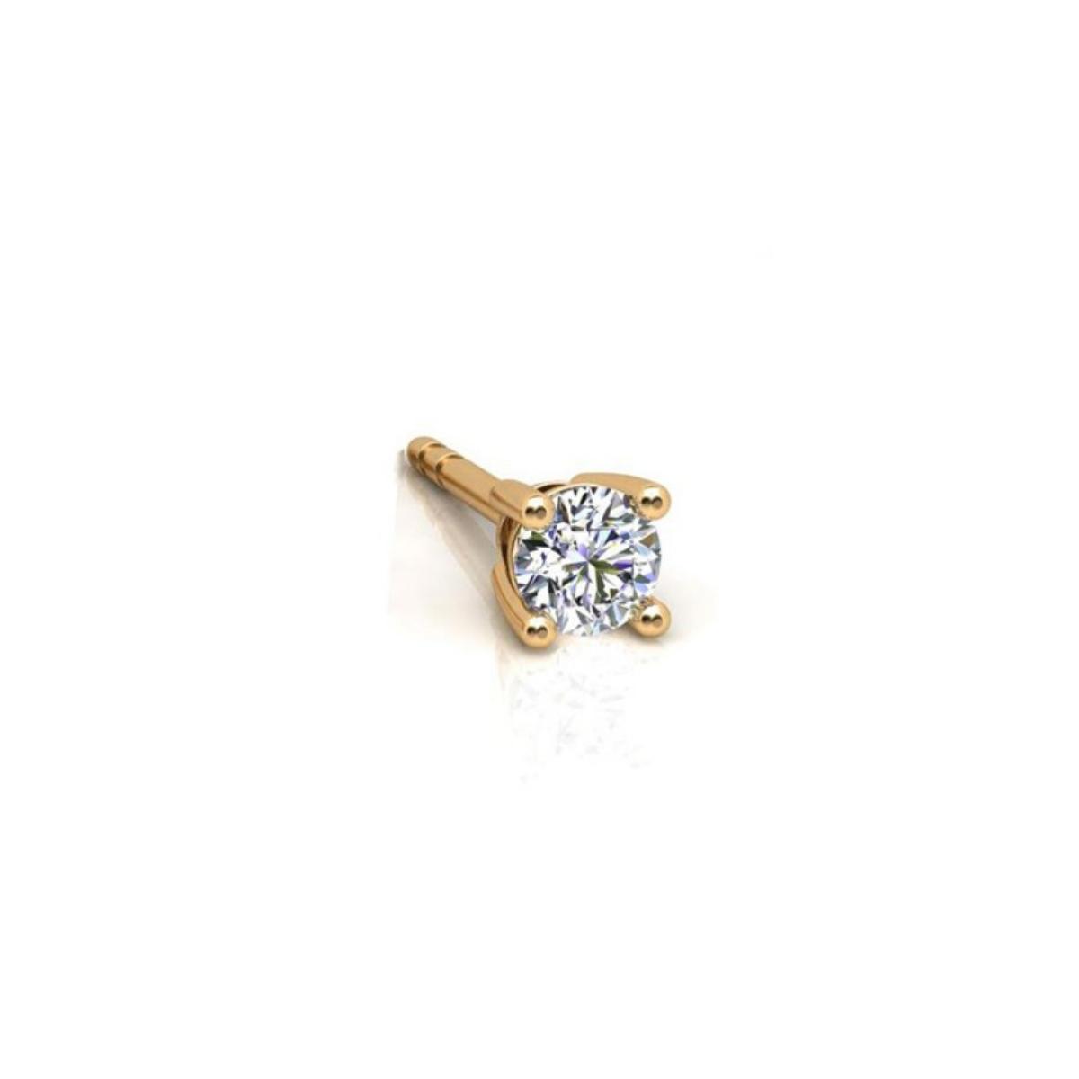 NATALIA Diamond Stud Earring Single