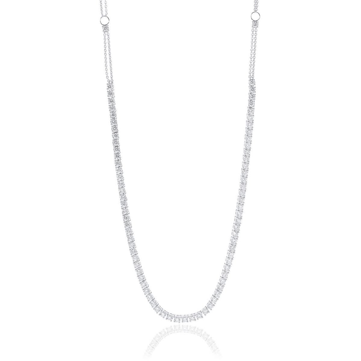 RIVIERA Diamond tennis necklace 5.5ct