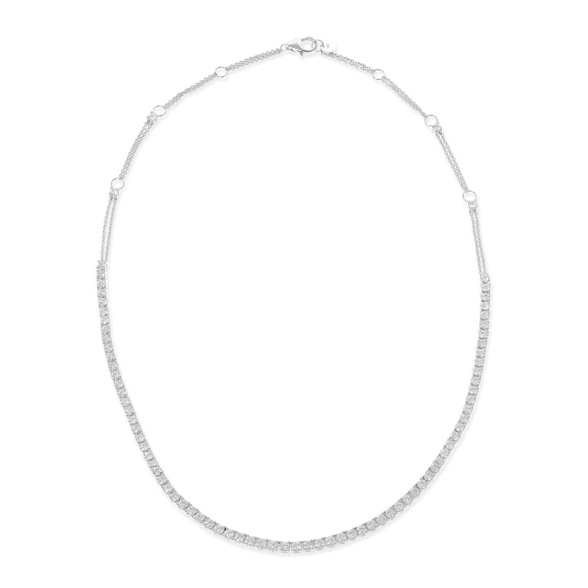 RIVIERA Diamond tennis necklace 5.5ct