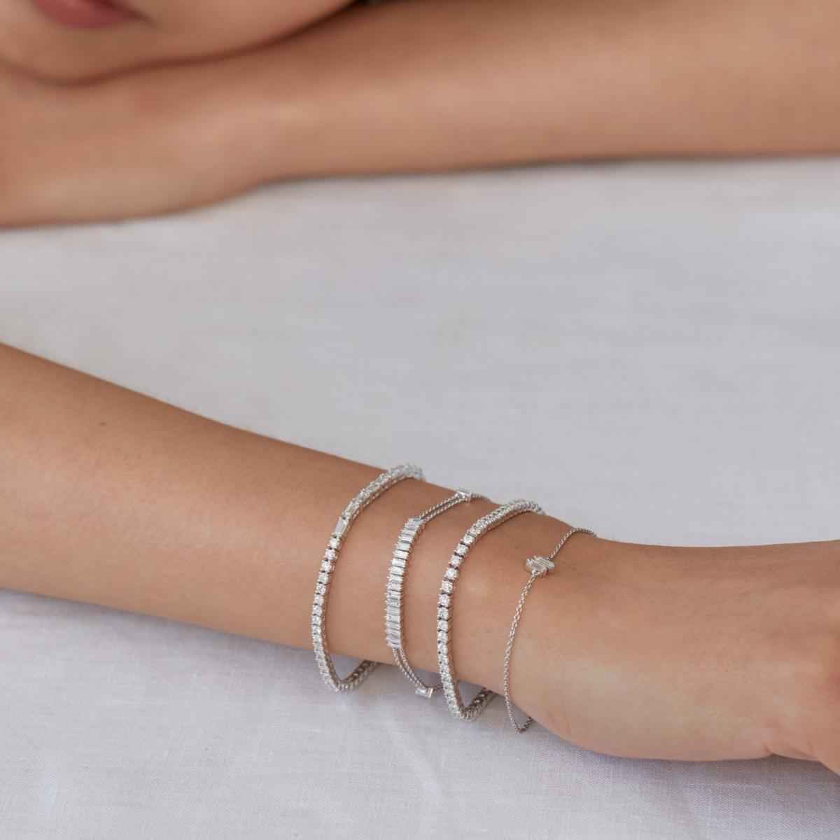 RIVIERA Line Diamond Tennis Bracelet