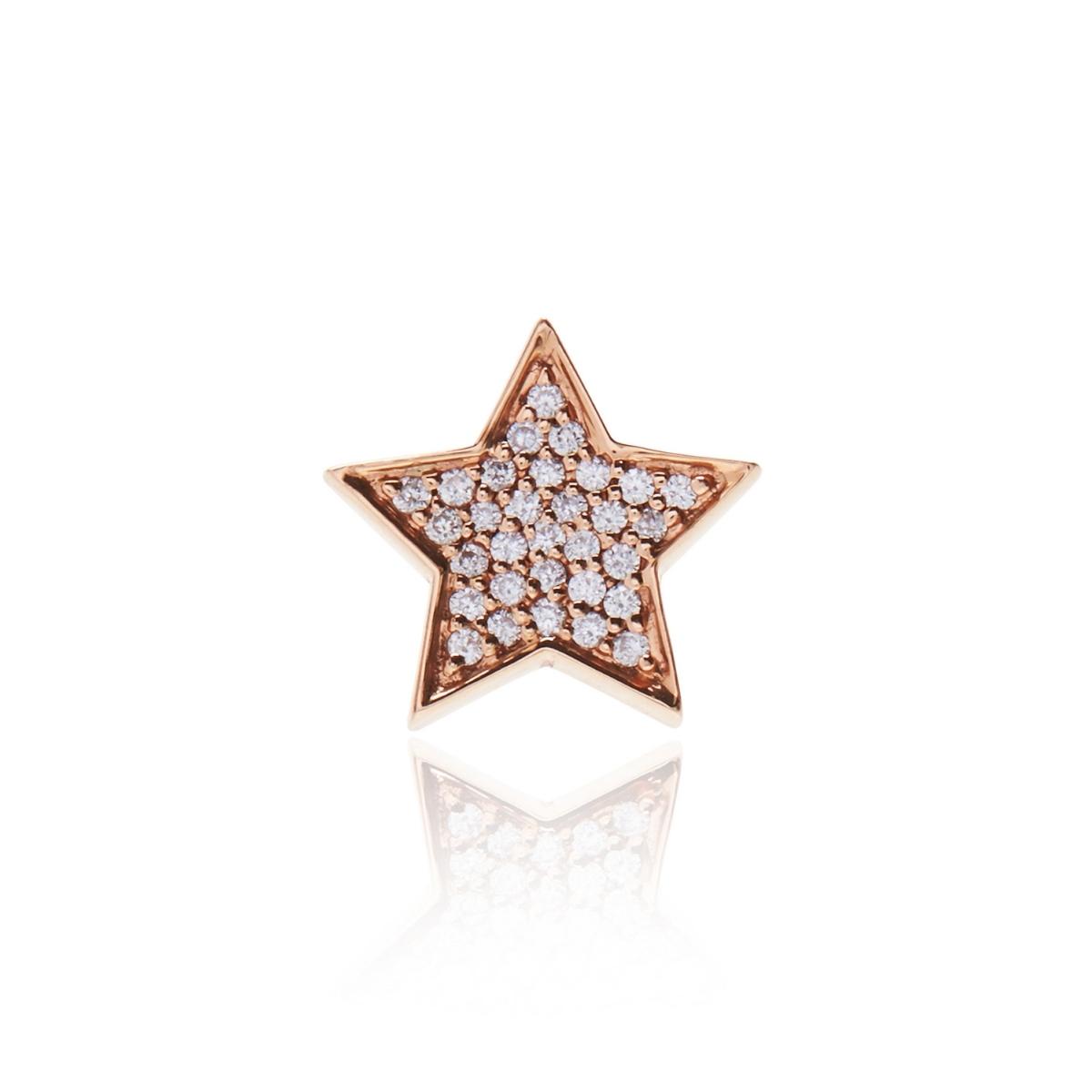 STASIA Star Diamond Stud Earring Single