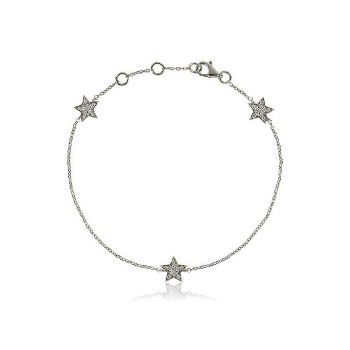 STASIA MINI Triple Star Diamond Bracelet