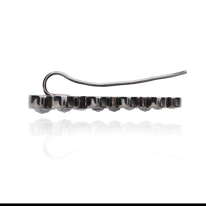 SASHA Black Diamond Ear Cuff Single