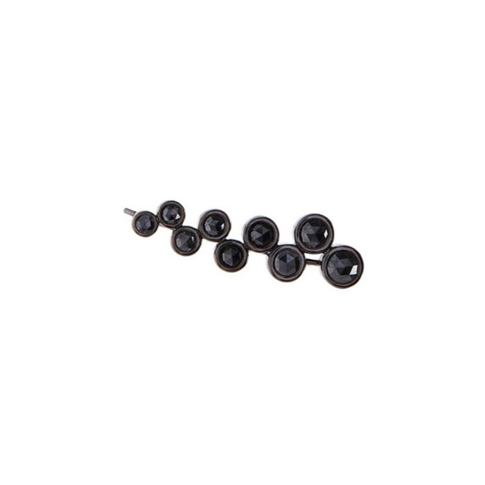 SASHA Black Diamond Ear Cuff Single