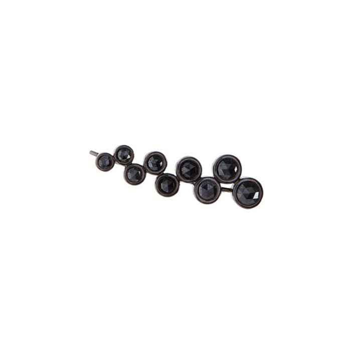 SASHA Black Diamond Ear Cuff Single