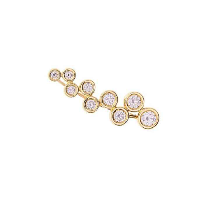 SASHA Diamond Ear Cuff Single