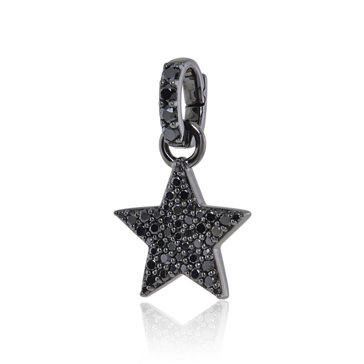 STAR Charm Black Diamond