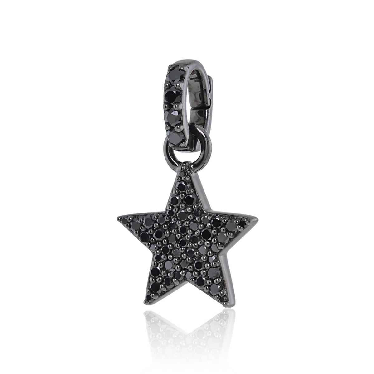 STAR Charm Black Diamond