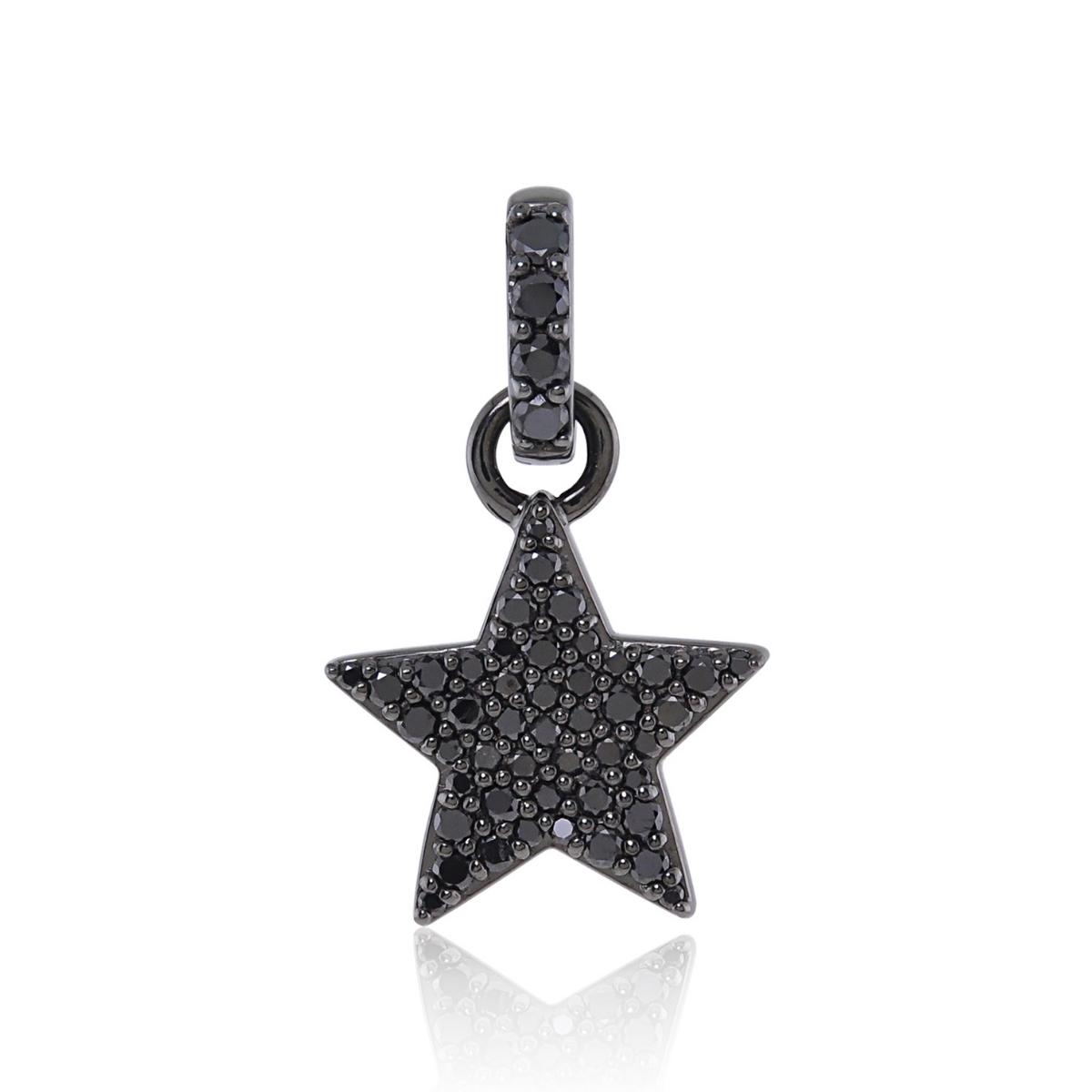 STAR Charm Black Diamond