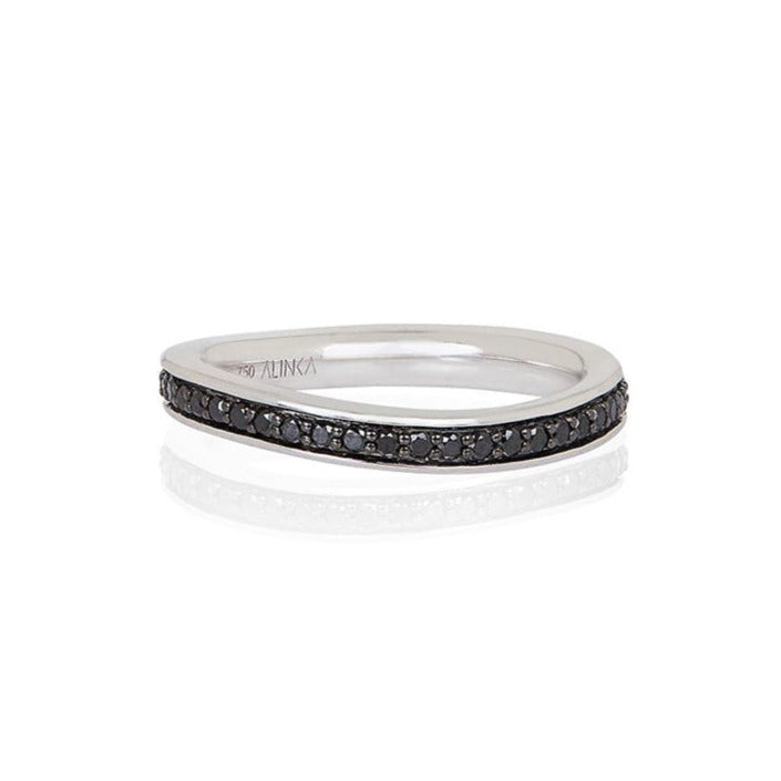 TANIA Full Surround Black Diamond Ring