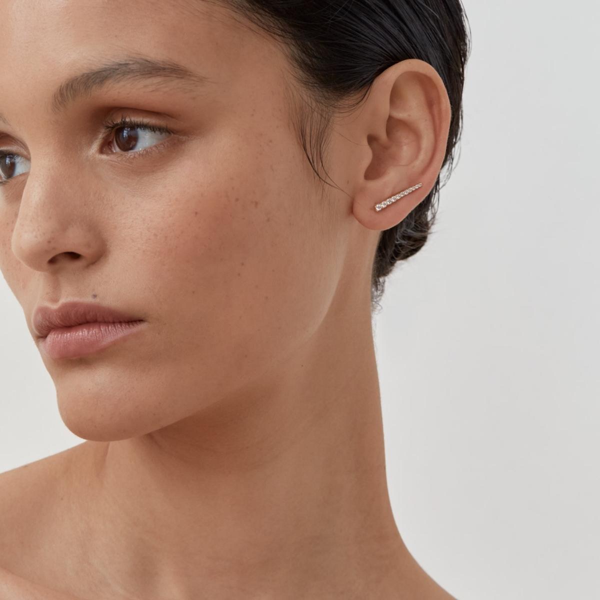 VERA Diamond Ear Cuff Single