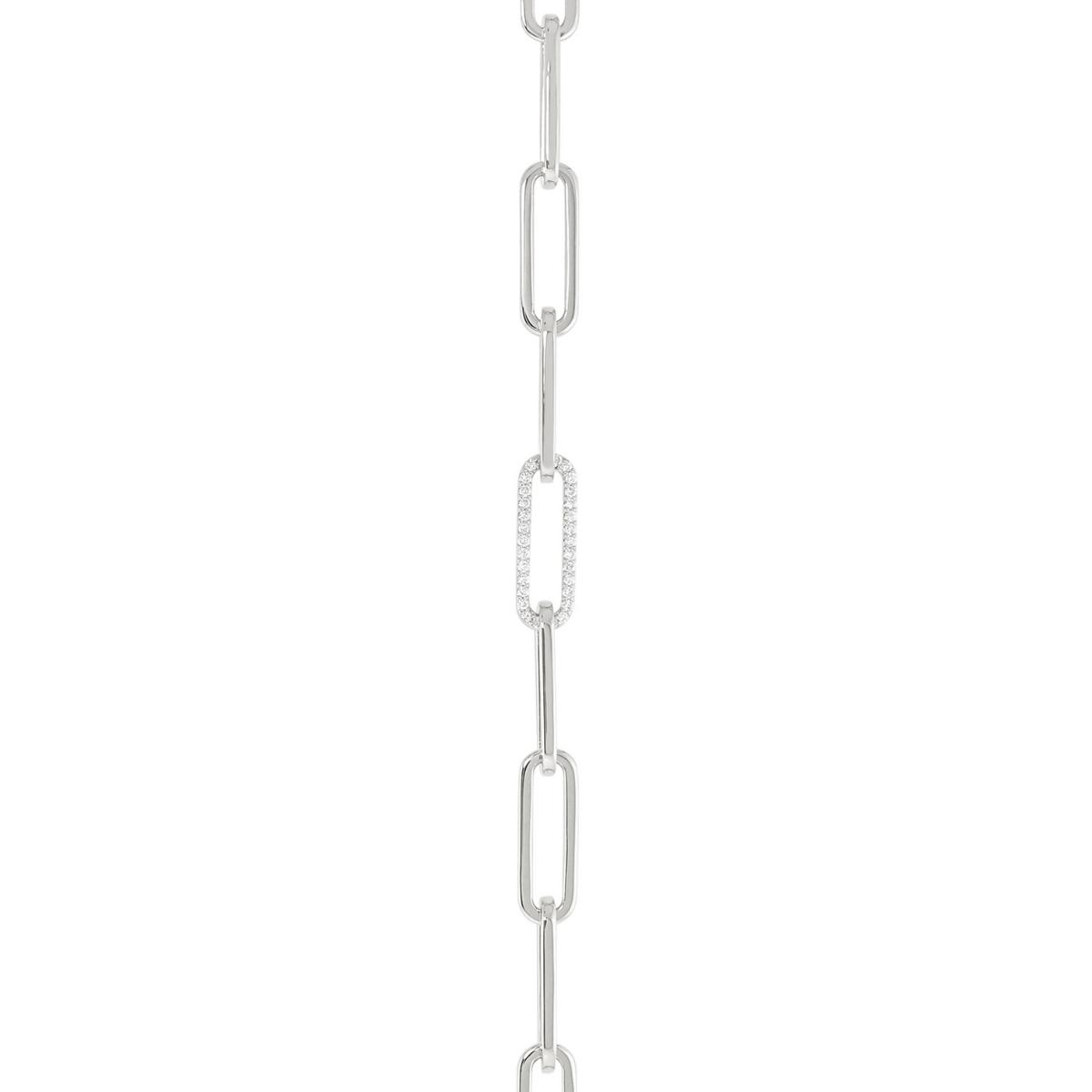 Linka bracelet in white gold