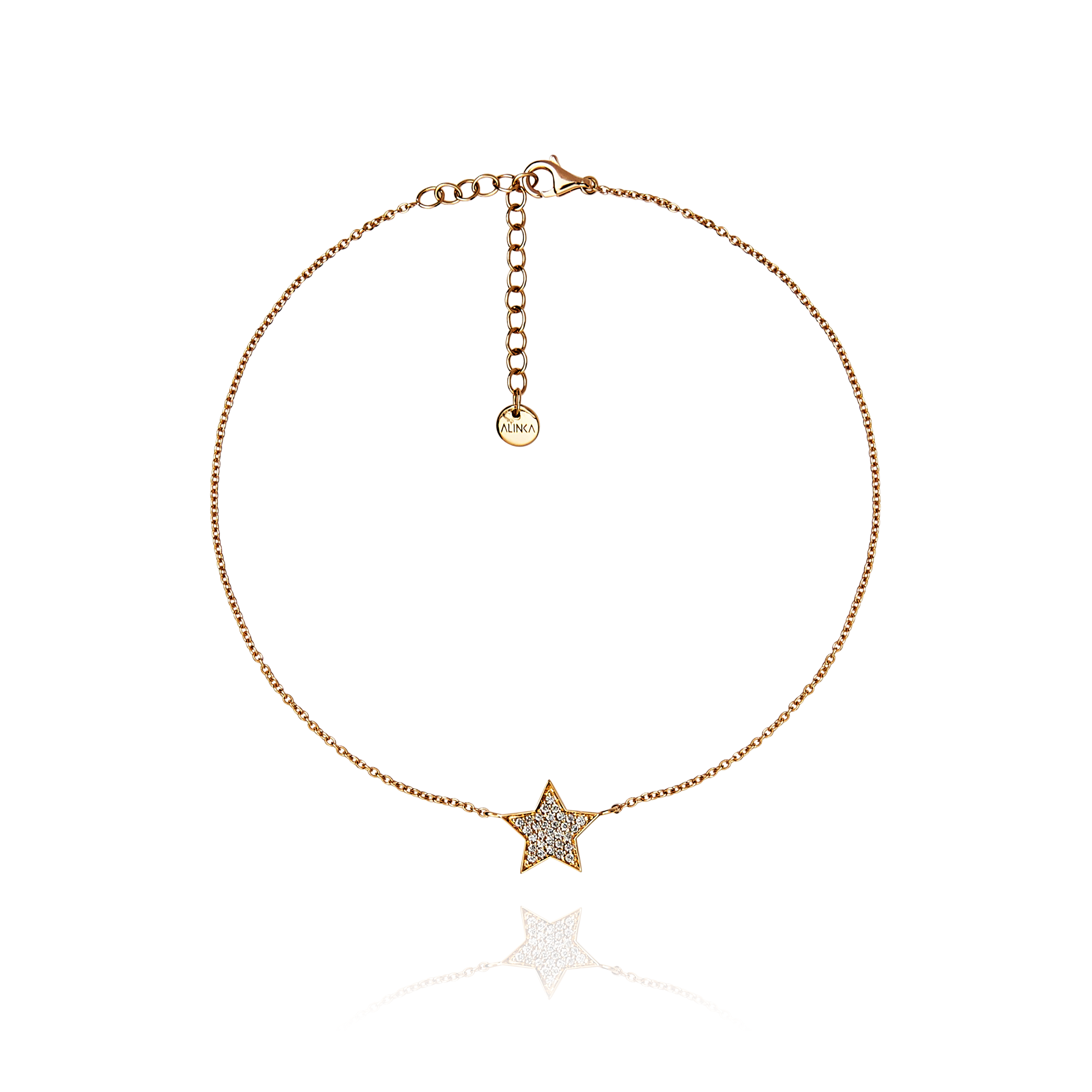 STASIA Star Diamond Anklet