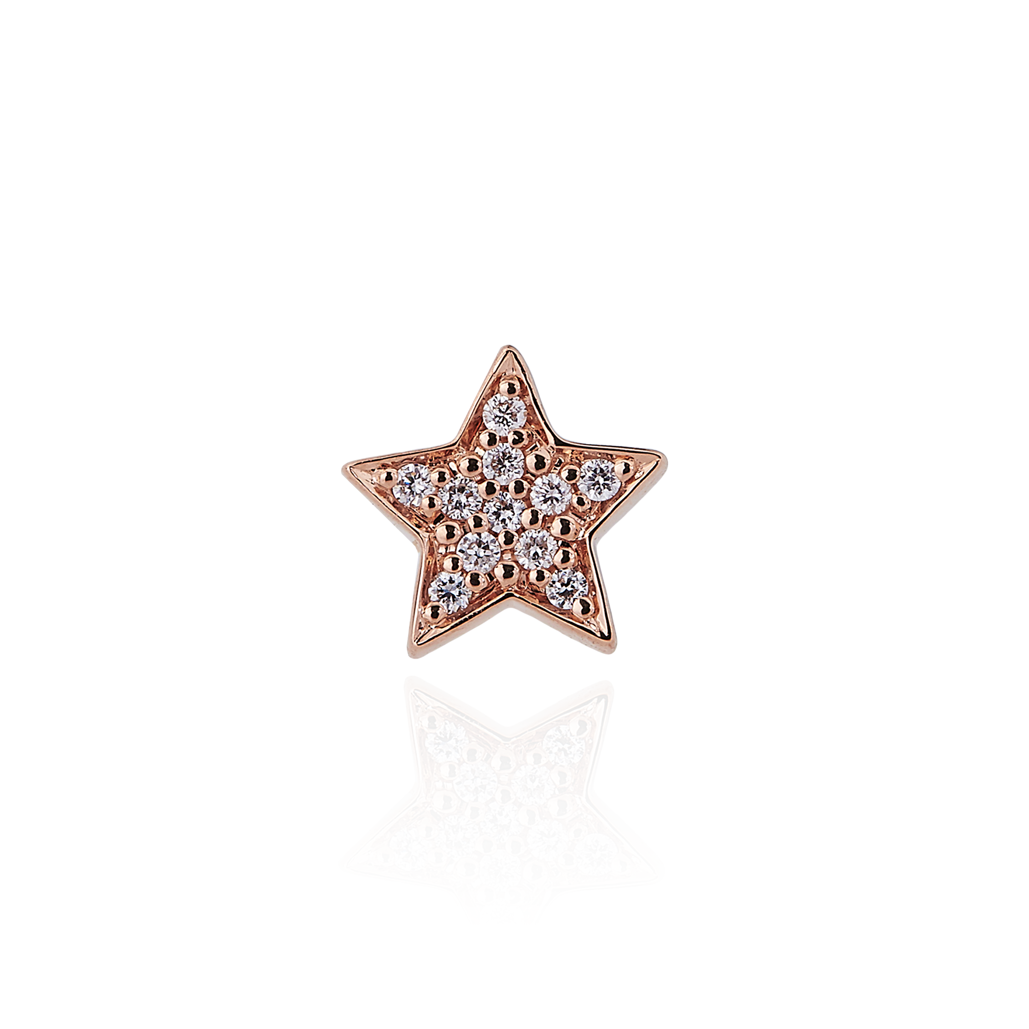 STASIA Star Mini Diamond Stud Single