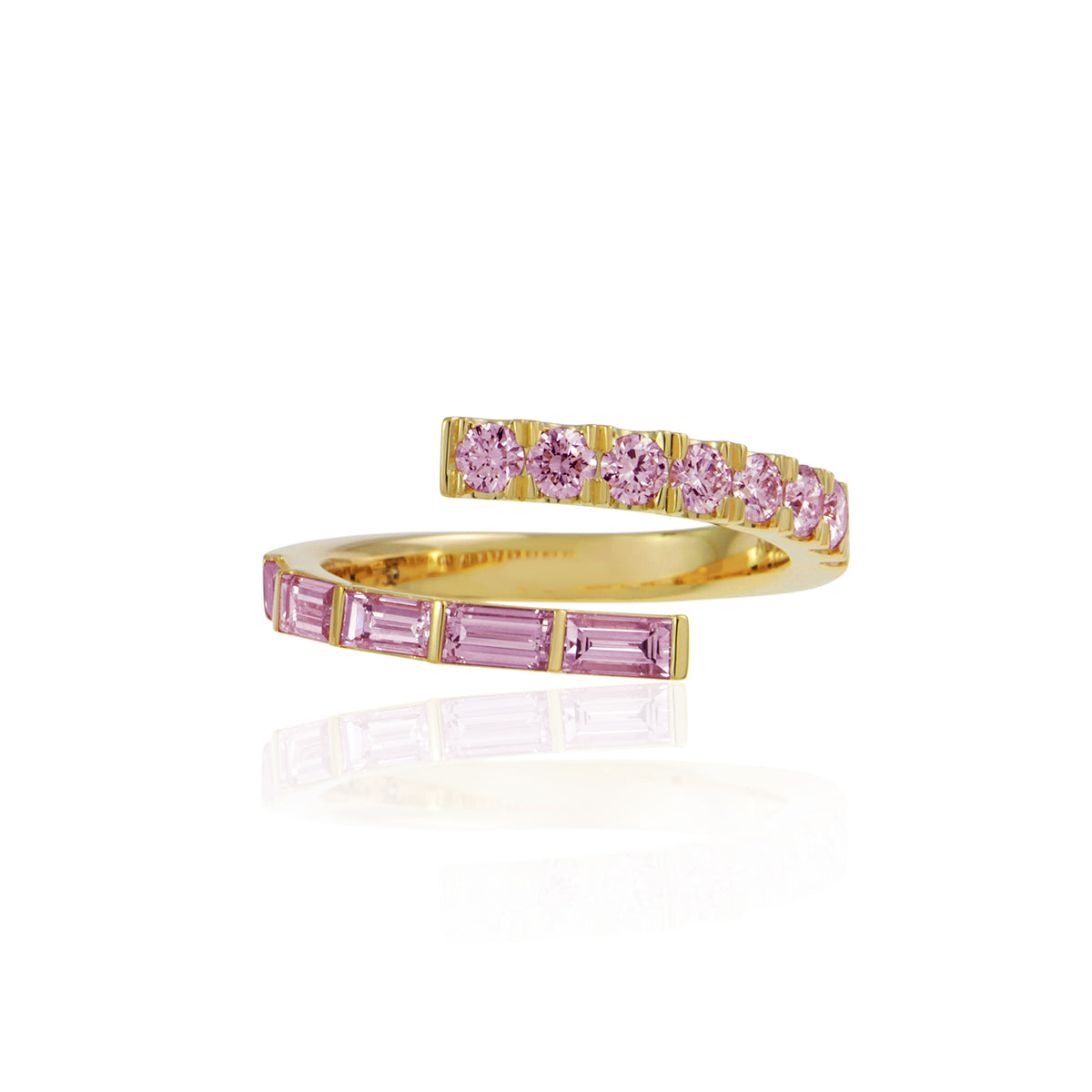 ECLIPSE GRANDE Pink Sapphire Ring