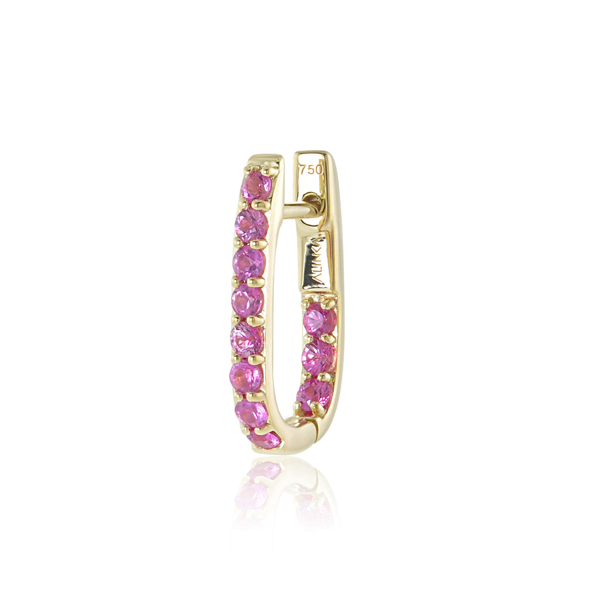 LINKA Mini Pink Sapphire Earring Single