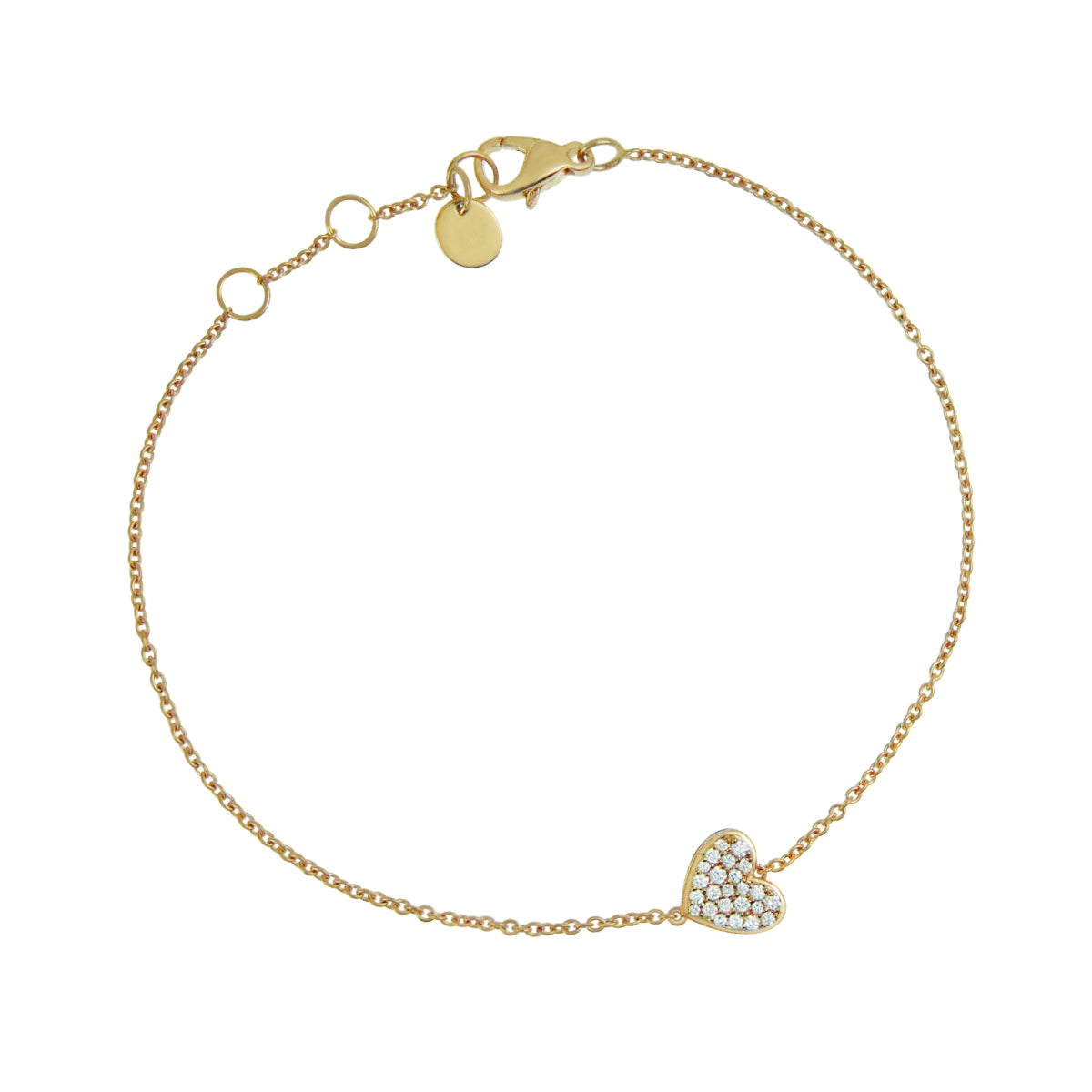 CAVIAR HEART Diamond Bracelet