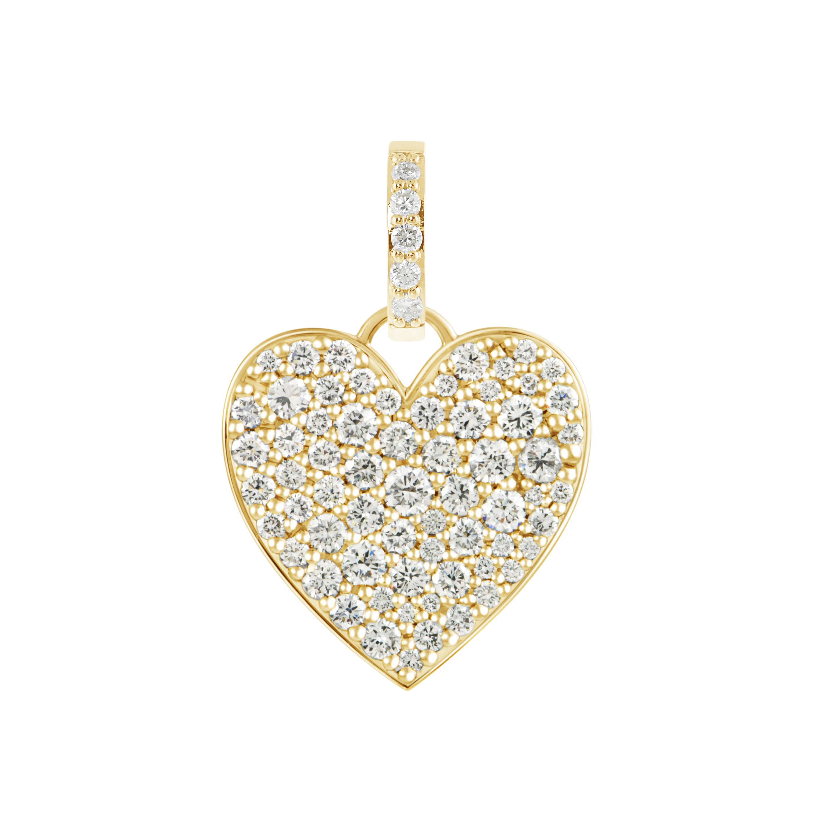 CAVIAR HEART Diamond Pendant