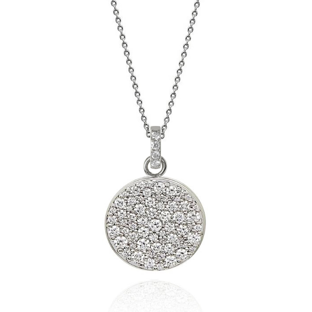 BLACK CAVIAR White Diamond Pendant