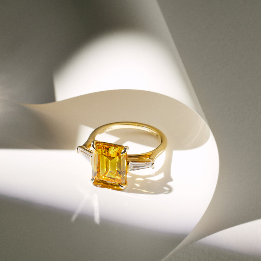 SHOULDER Solitaire Diamond Ring POA