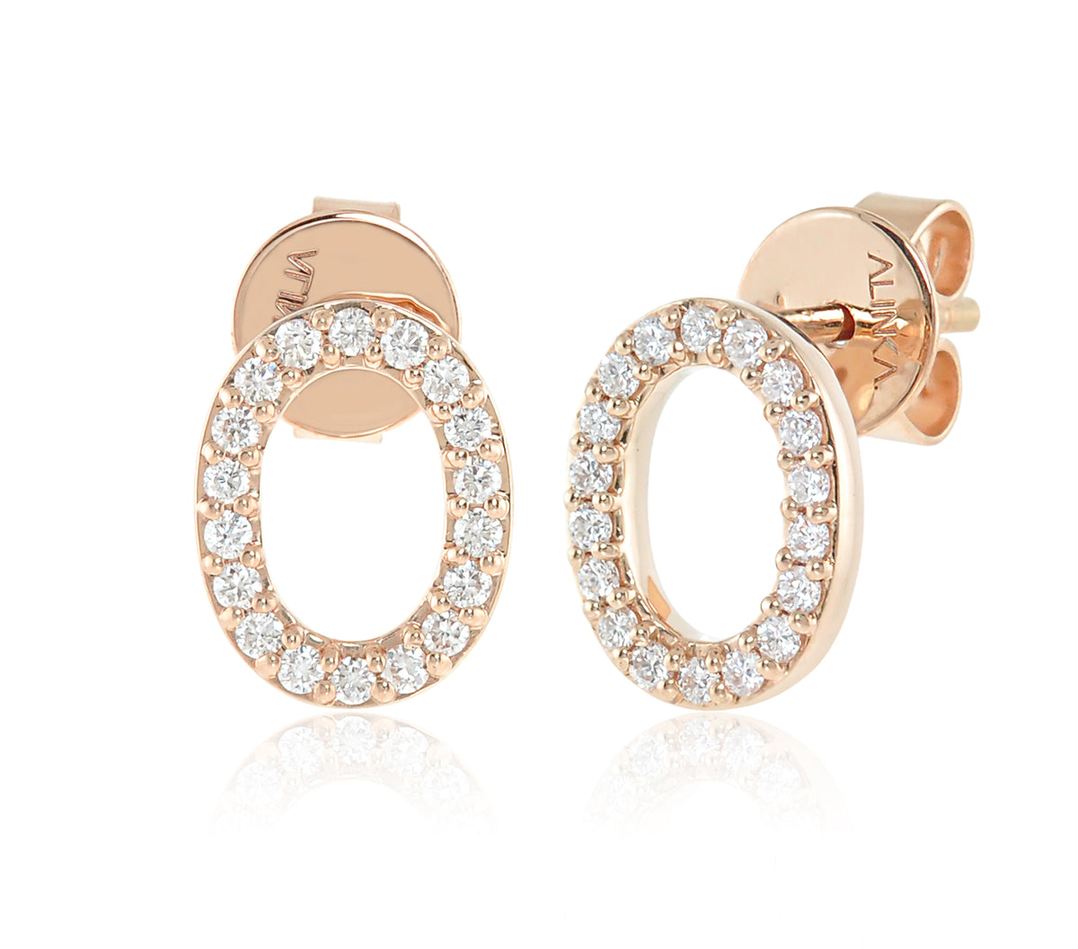 CLOUD Diamond Stud Earring Single