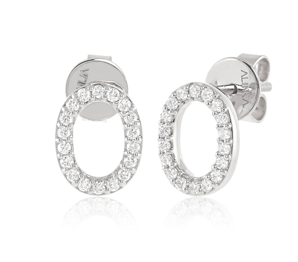 CLOUD Diamond Stud Earring Single