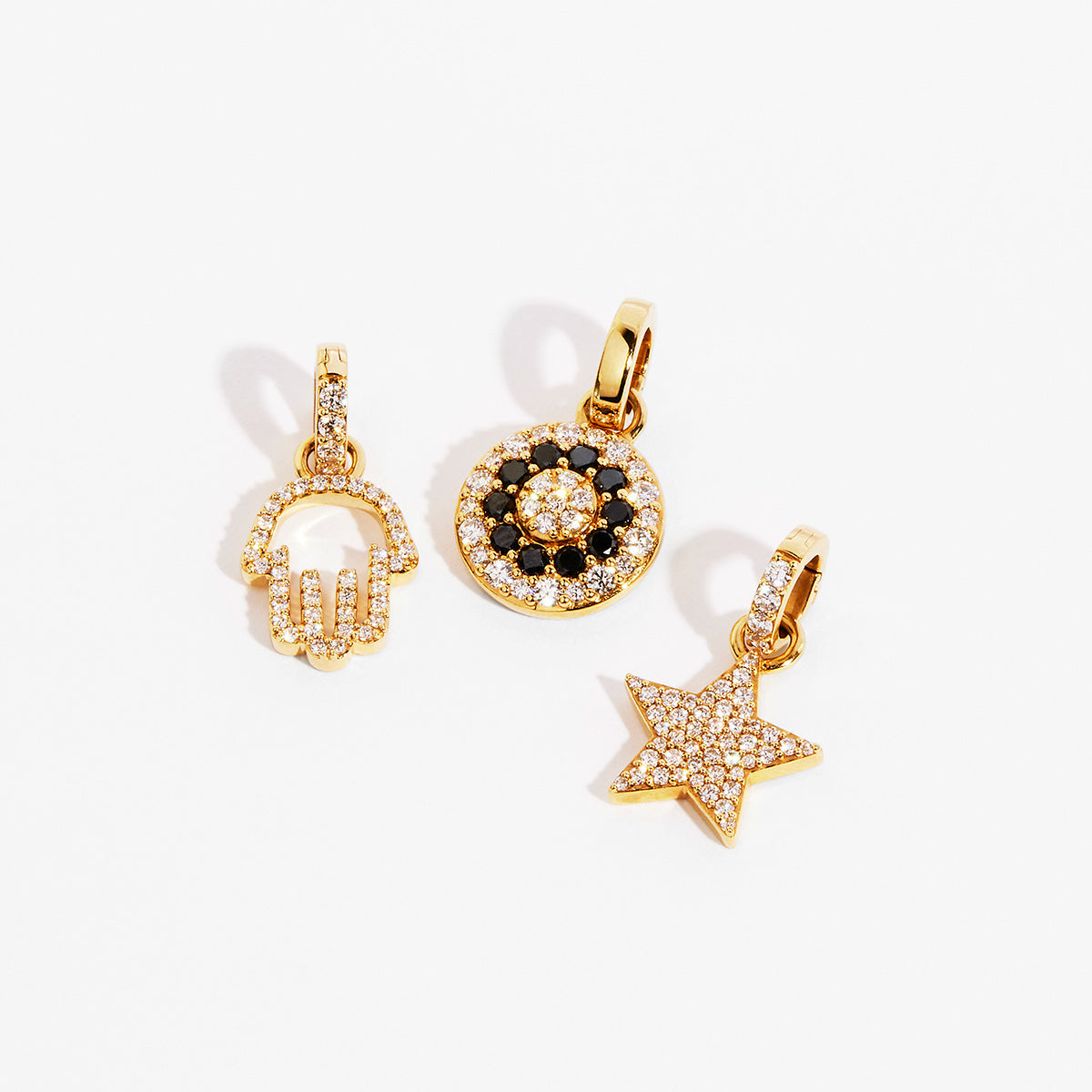 HAMSA Charm White Diamond