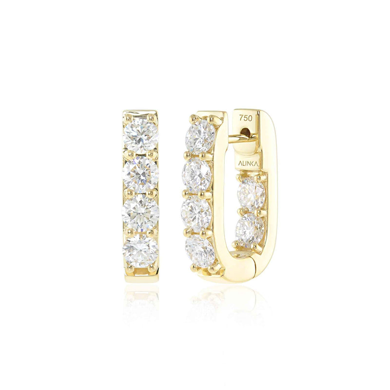 LINKA Grande Diamond Earrings Pair