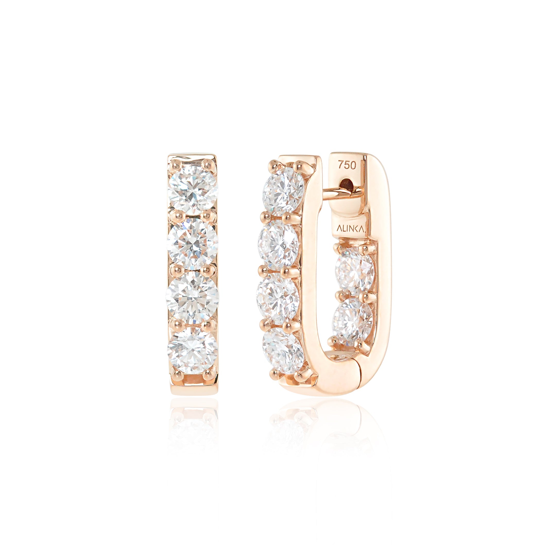 LINKA Grande Diamond Earrings Pair