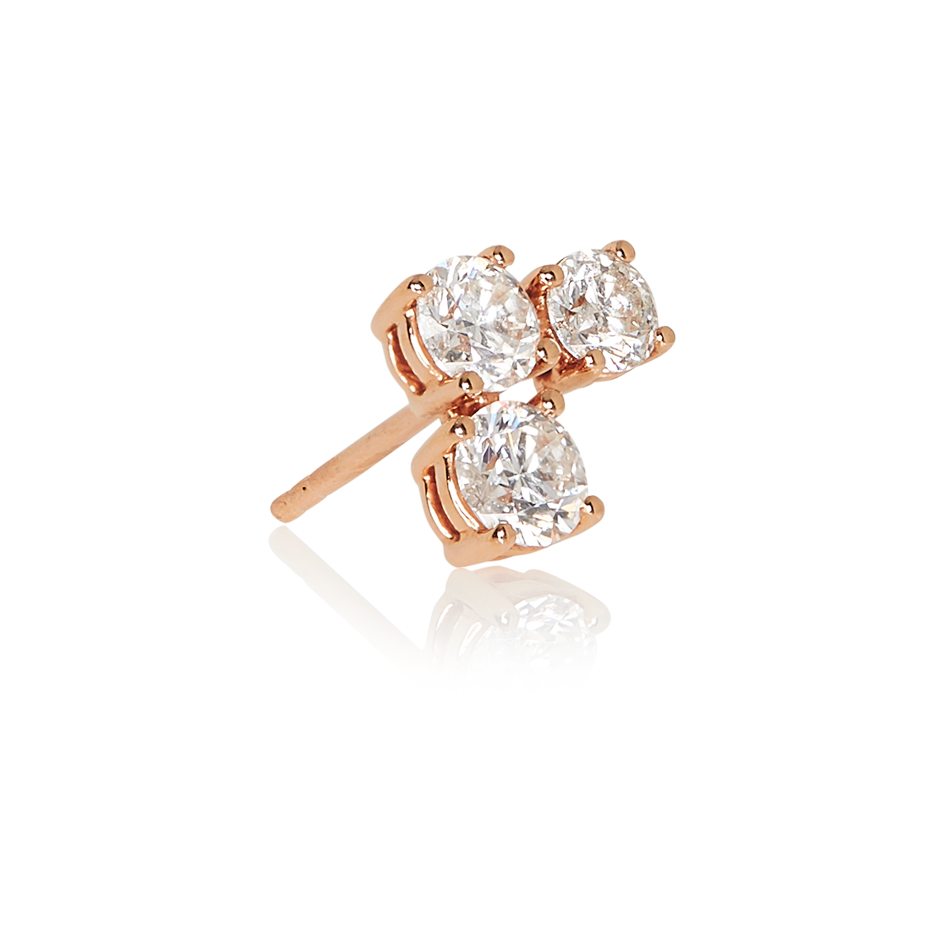 EVA Diamond Stud Earring Single