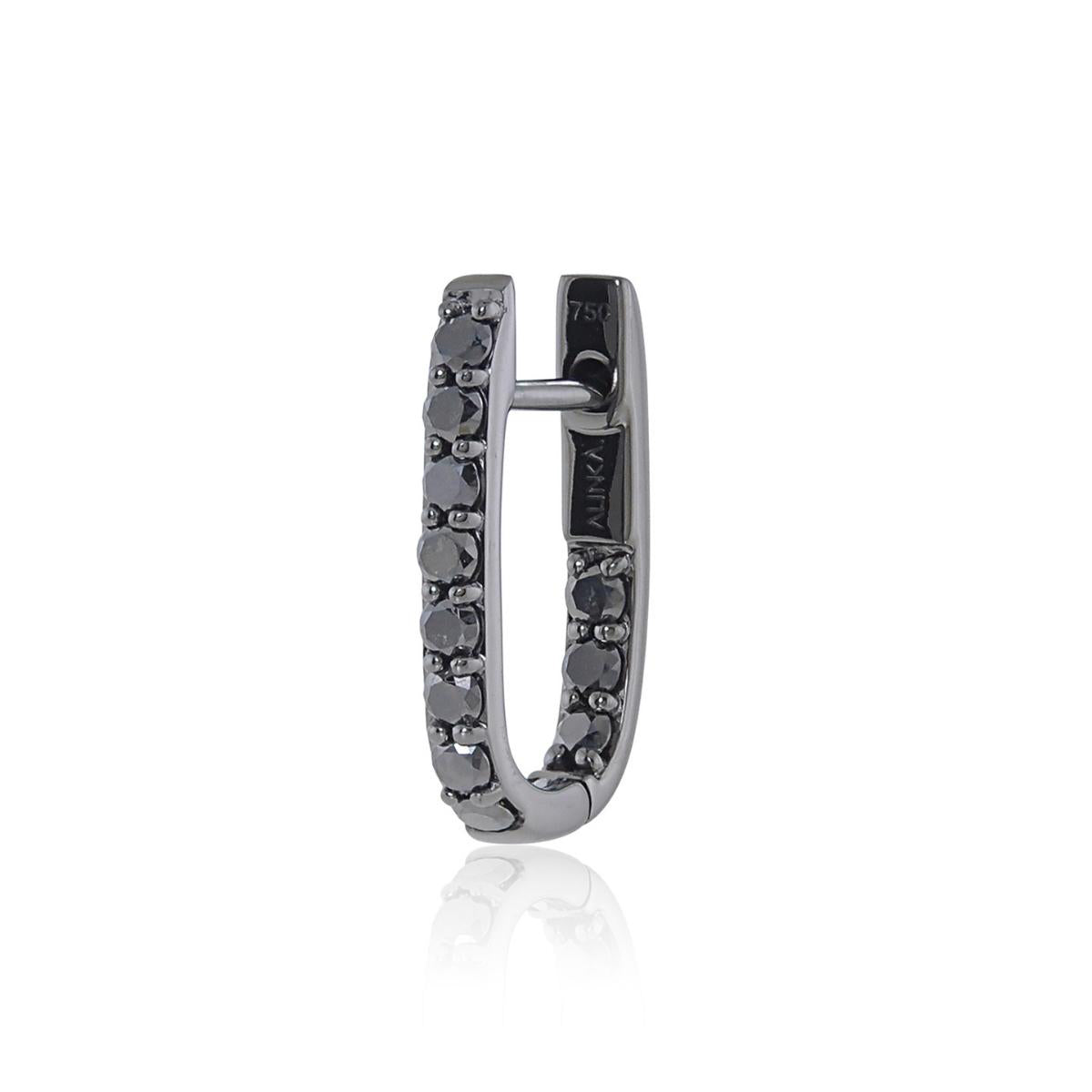 LINKA Mini Black Diamond Earring Single