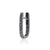 LINKA Mini Black Diamond hoop style Earring
