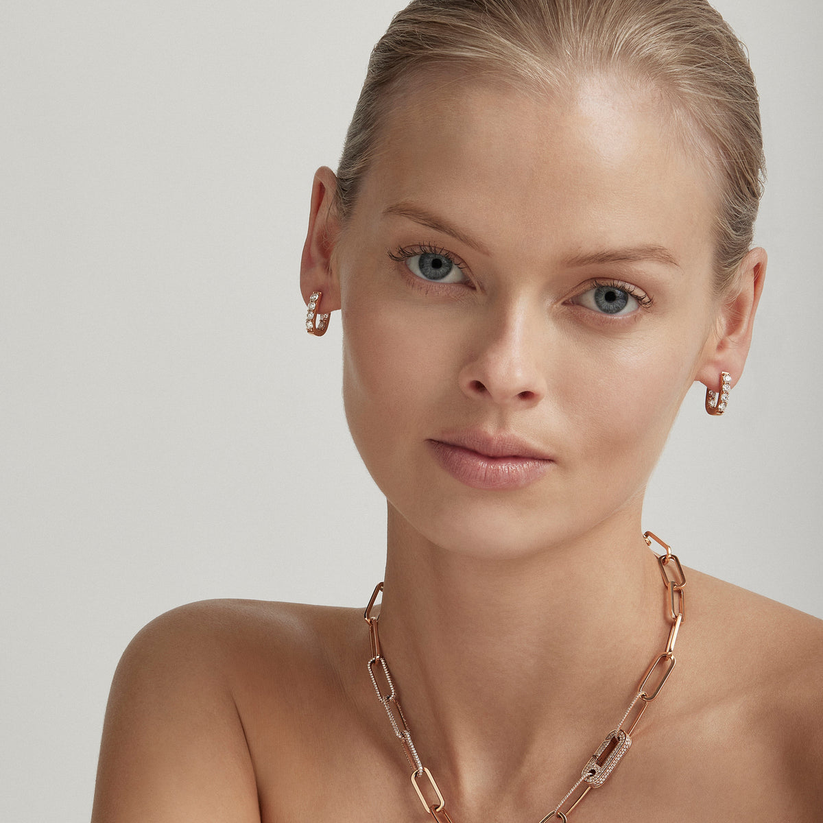 LINKA Grande Diamond Earrings Pair