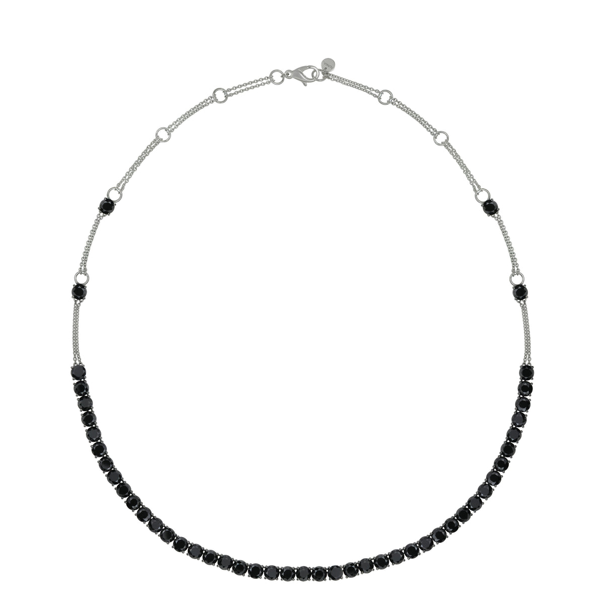 RIVIERA Black Diamond Necklace 20.0ct